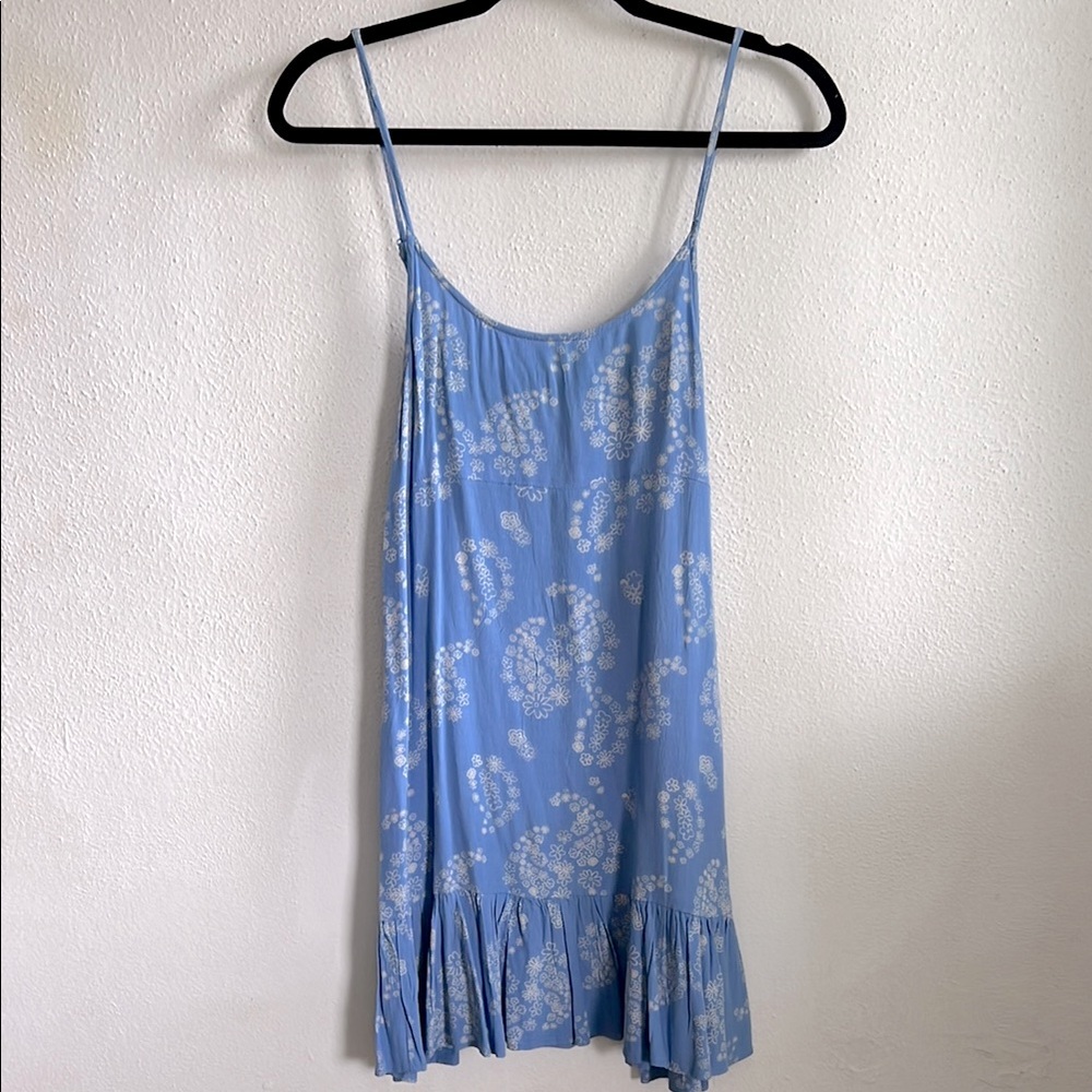 UO Beach Ruffle Mini Dress